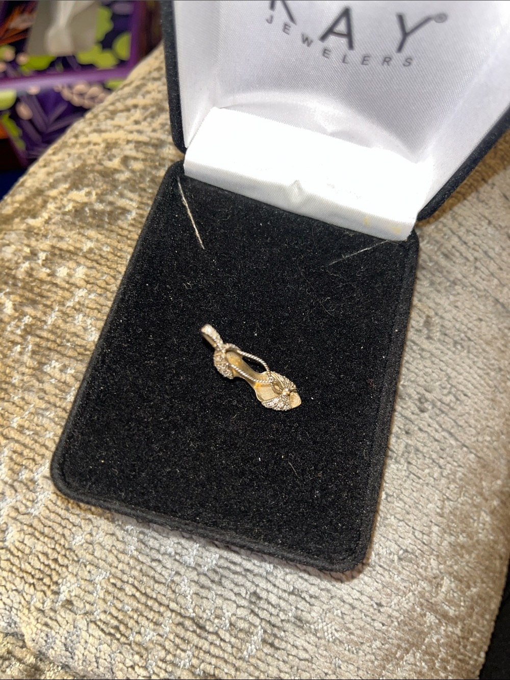 925 sterling silver shoe Pendant Necklace Charm